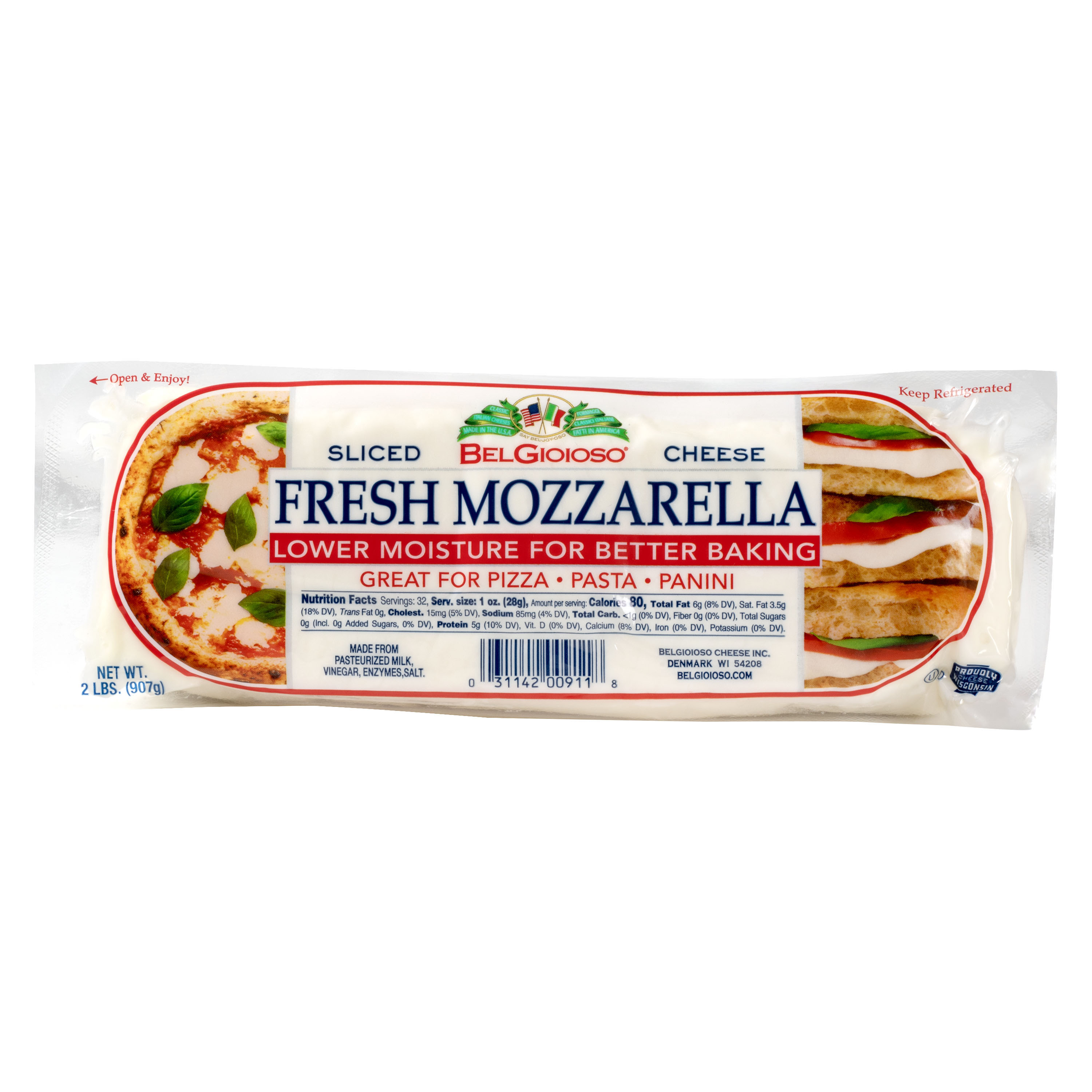 Thin Sliced Pizza 2 Lb. Log