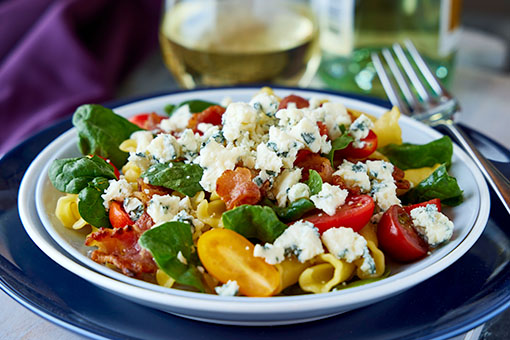 Blue Cheese BLT Pasta Salad