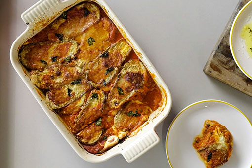 Eggplant Parmesan (“Parmigiana di Melanzane”)